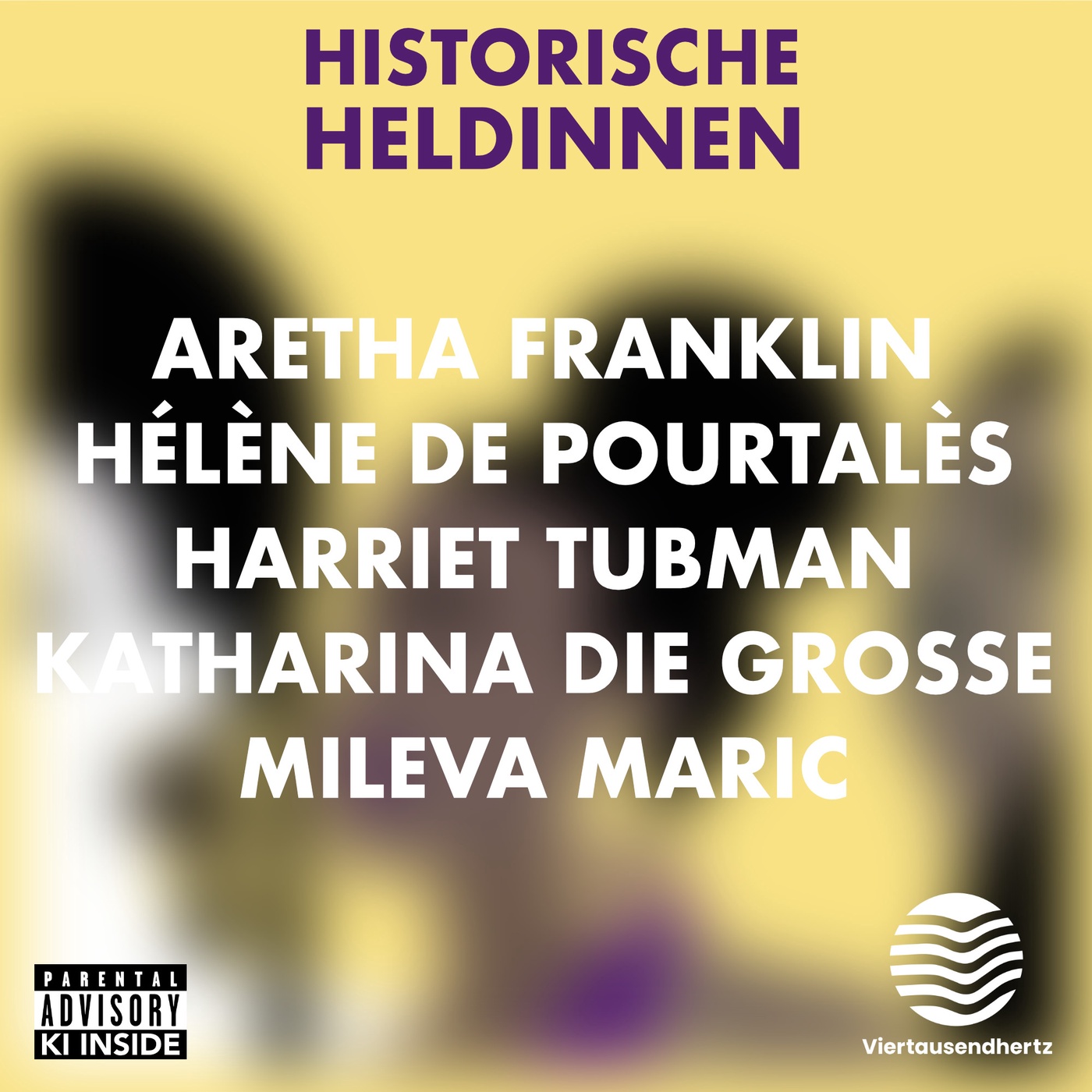 Aretha Franklin | Hélène de Pourtalès | Harriet Tubman | Katharina die Große | Mileva Maric