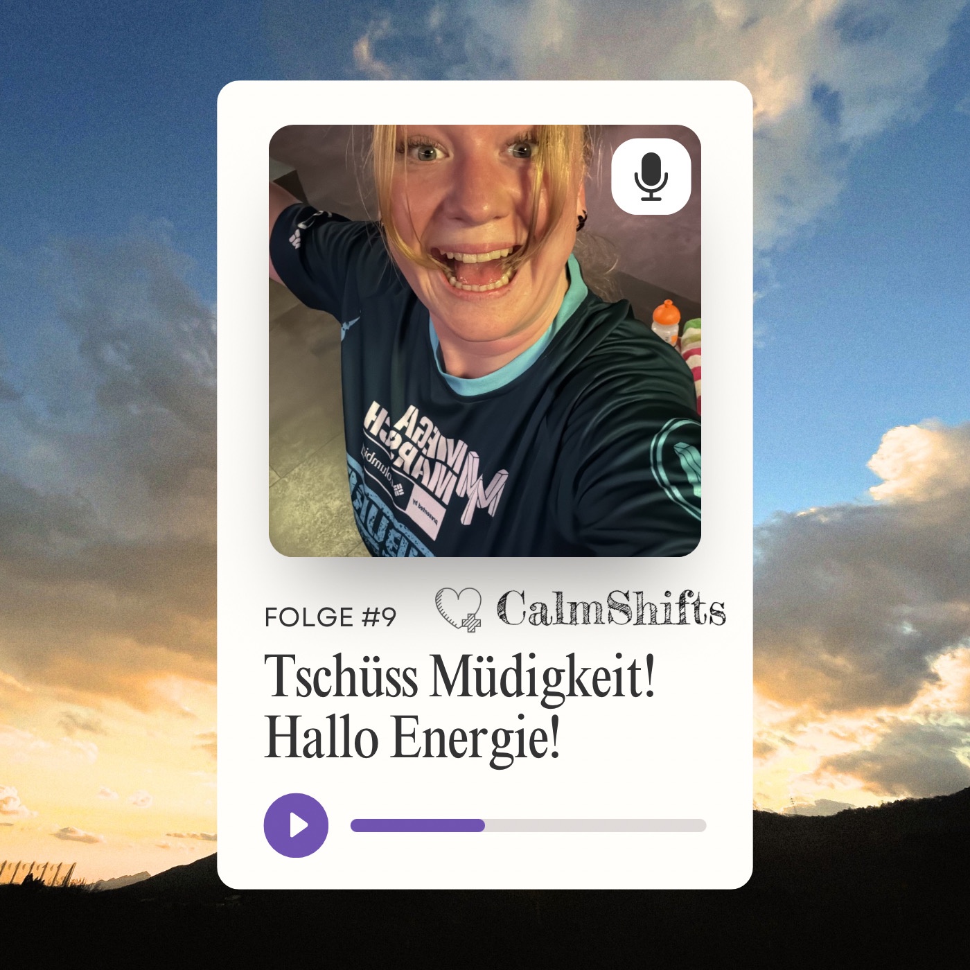 Tschüss Müdigkeit! Hallo Energie!