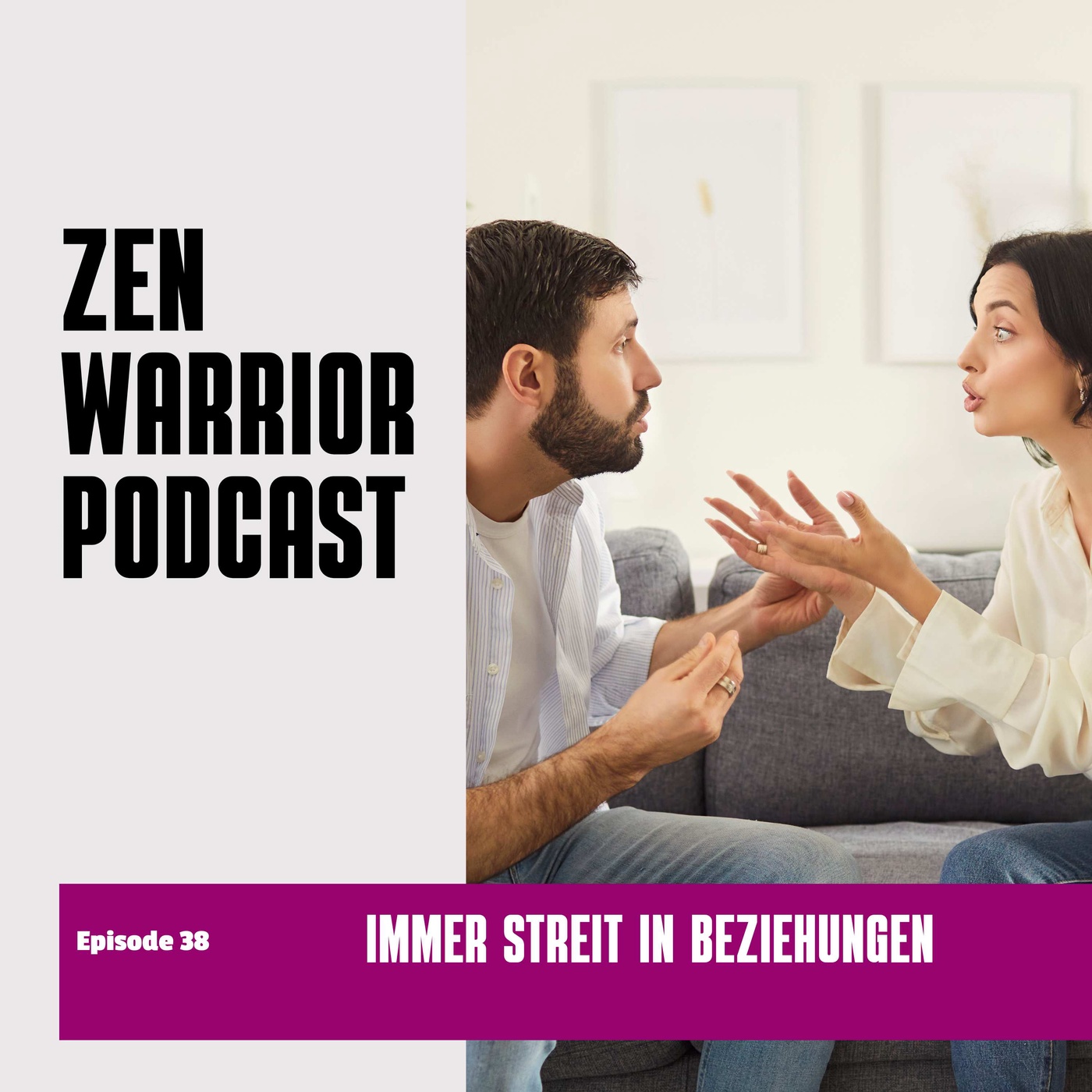 Immer Streit in Beziehungen: Zen Warrior Podcast Episode #38