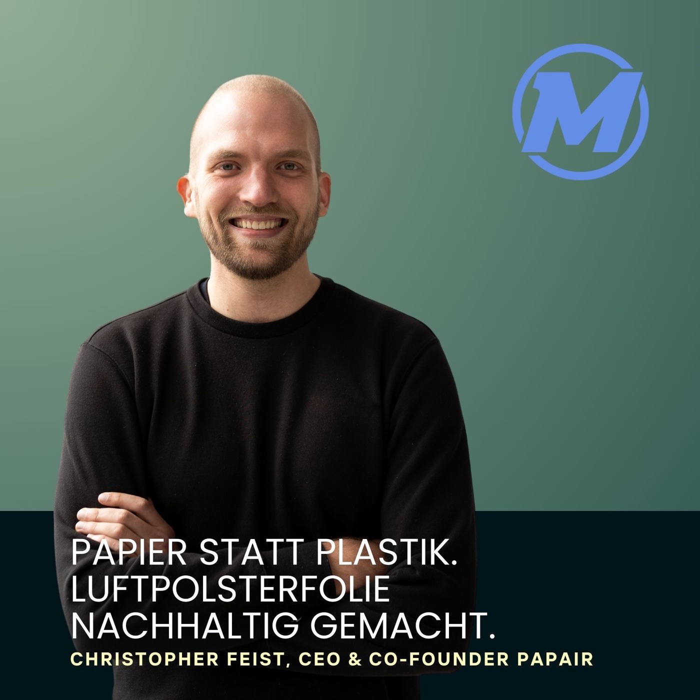 Papier statt Plastik: Luftpolsterfolie nachhaltig gemacht.