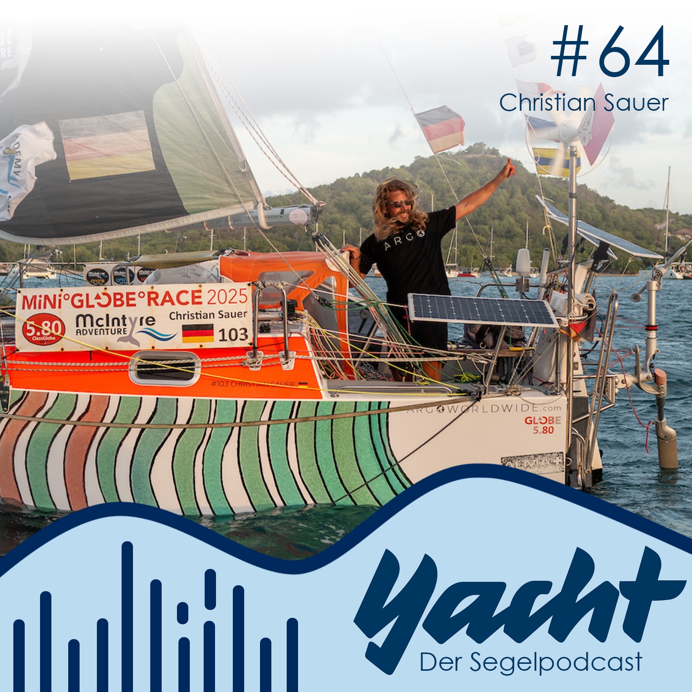 #64 Mini Globe Race: auf 5,80 Metern einmal um die Welt – mit Christian Sauer