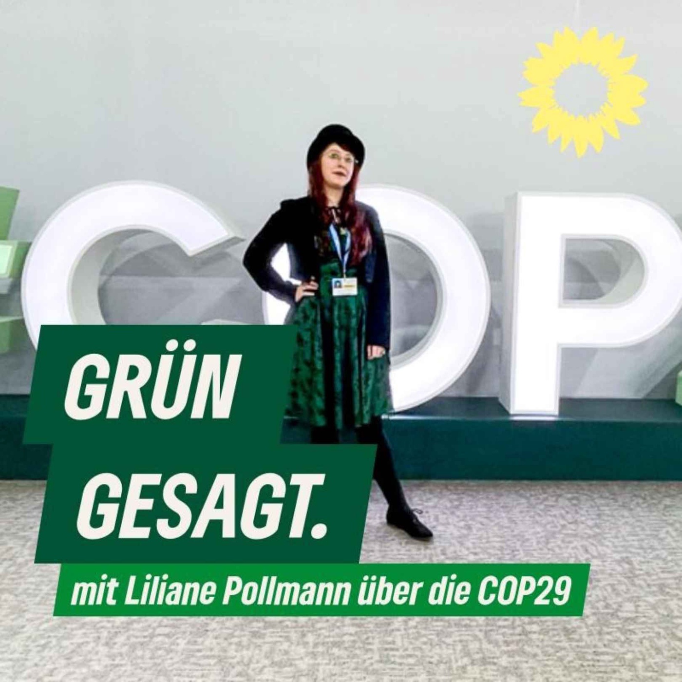 Liliane Pollmann auf der COP in Aserbaidschan