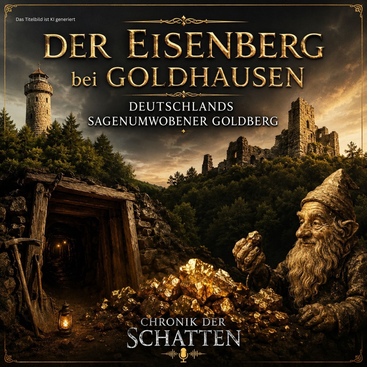 Der Eisenberg bei Goldhausen - Deutschlands sagenumwobener Goldberg