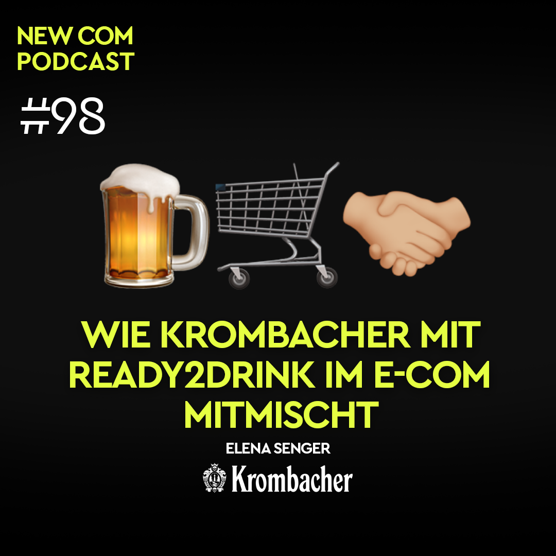#98 – Wie Krombacher mit Ready2Drink im E-Com mitmischt – mit Elena Senger von Krombacher