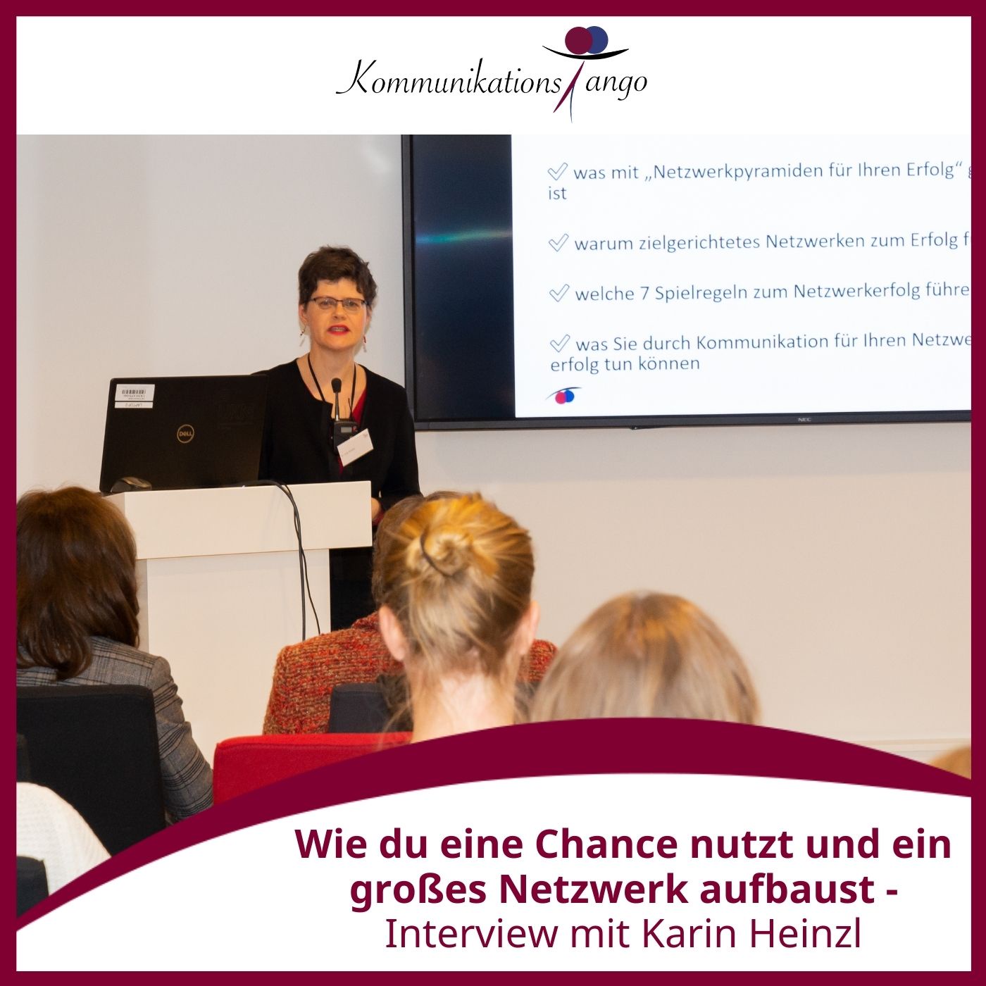 124: Wie du eine Chance nutzt und ein großes Netzwerk aufbaust - Interview mit Karin Heinzl