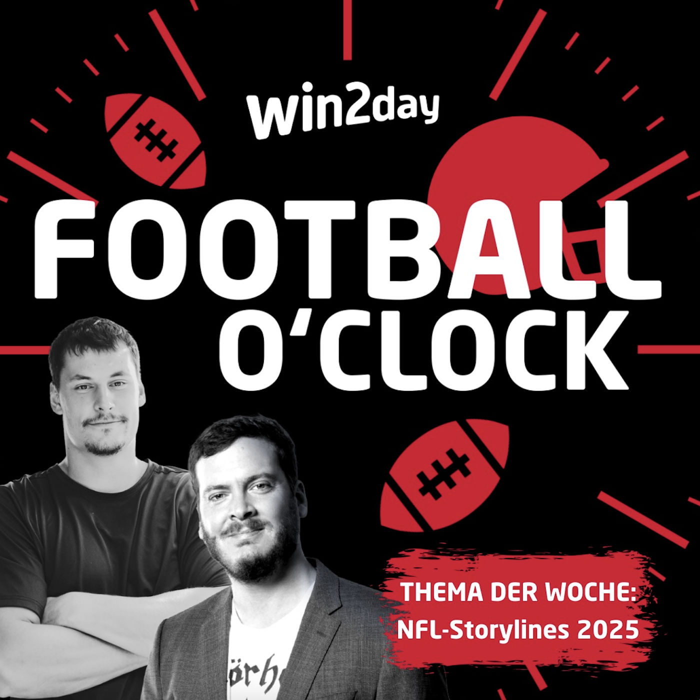 win2day Football O'Clock - Die wichtigsten NFL-Storylines 2025