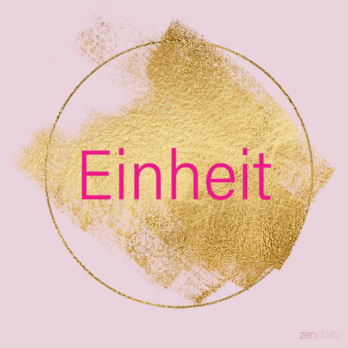 Einheit erleben lernen