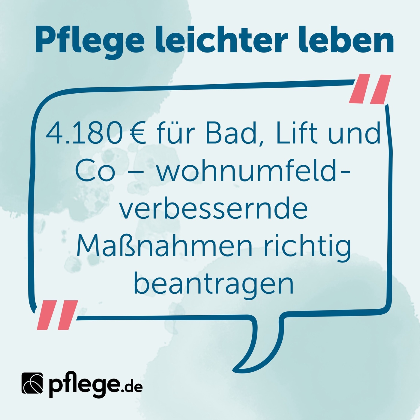 4.180 € für Bad, Lift und Co – Zuschuss zur Wohnraumanpassung richtig beantragen