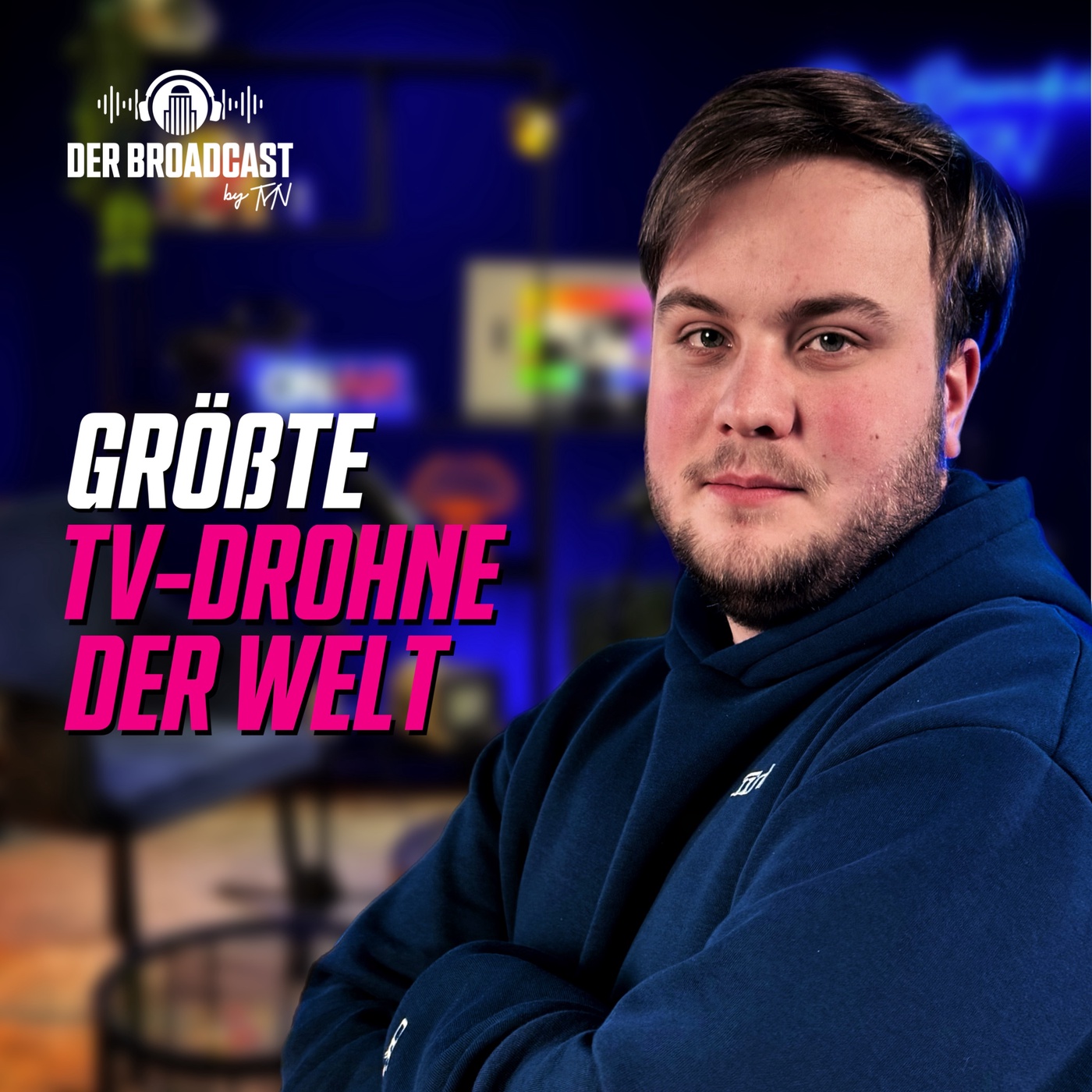 Fliegen mit der größten TV-Drohne der Welt
