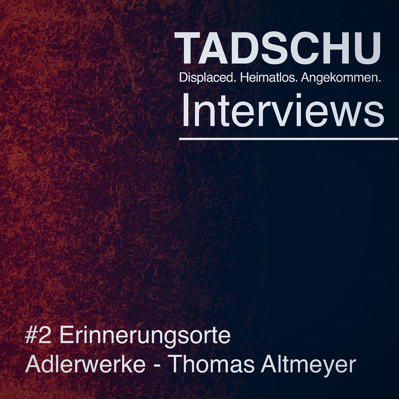 Tadschu Interviews - #2 Erinnerungsorte: Thomas Altmeyer