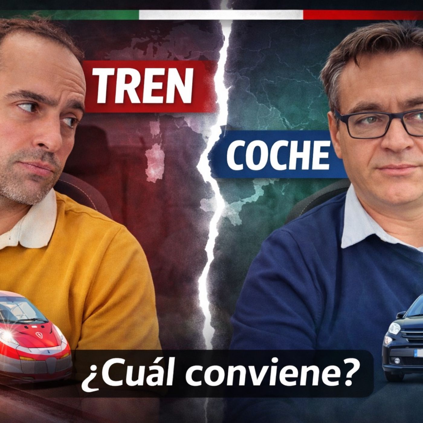 Tren vs coche en Italia: cómo elegir bien