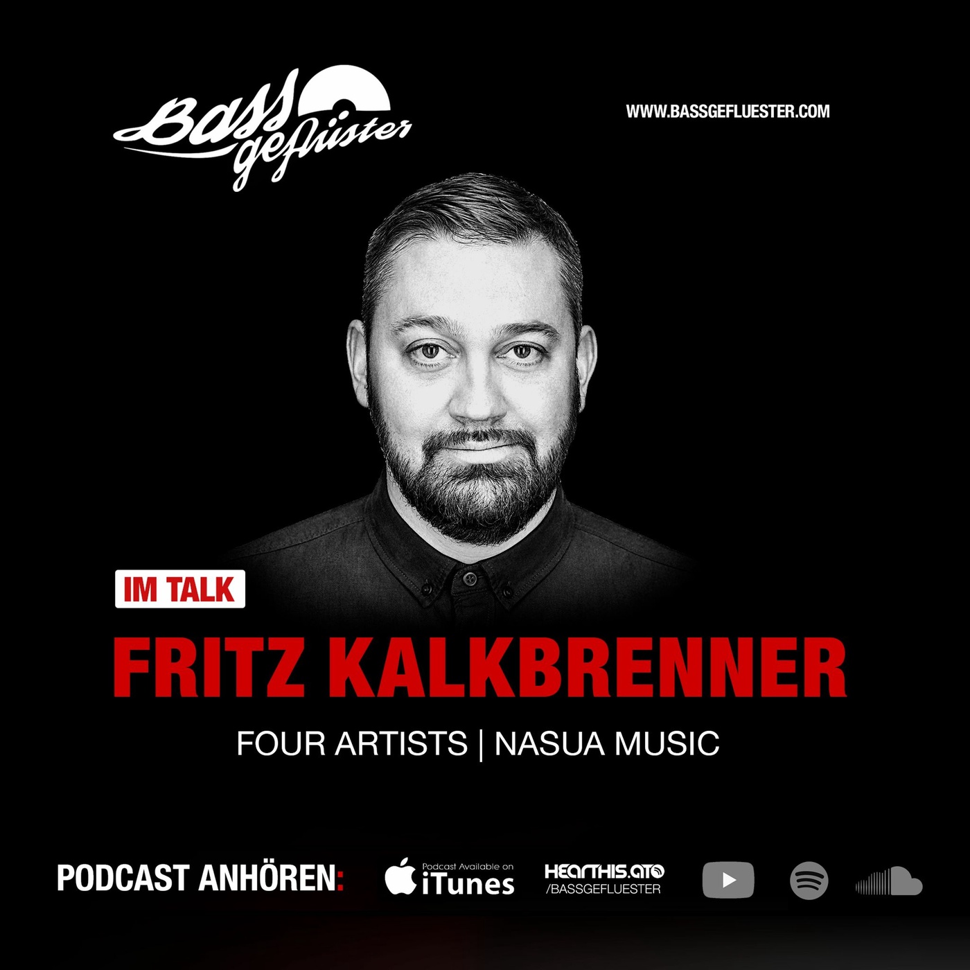 Fritz Kalkbrenner (Nasua Music) beim Bassgeflüster