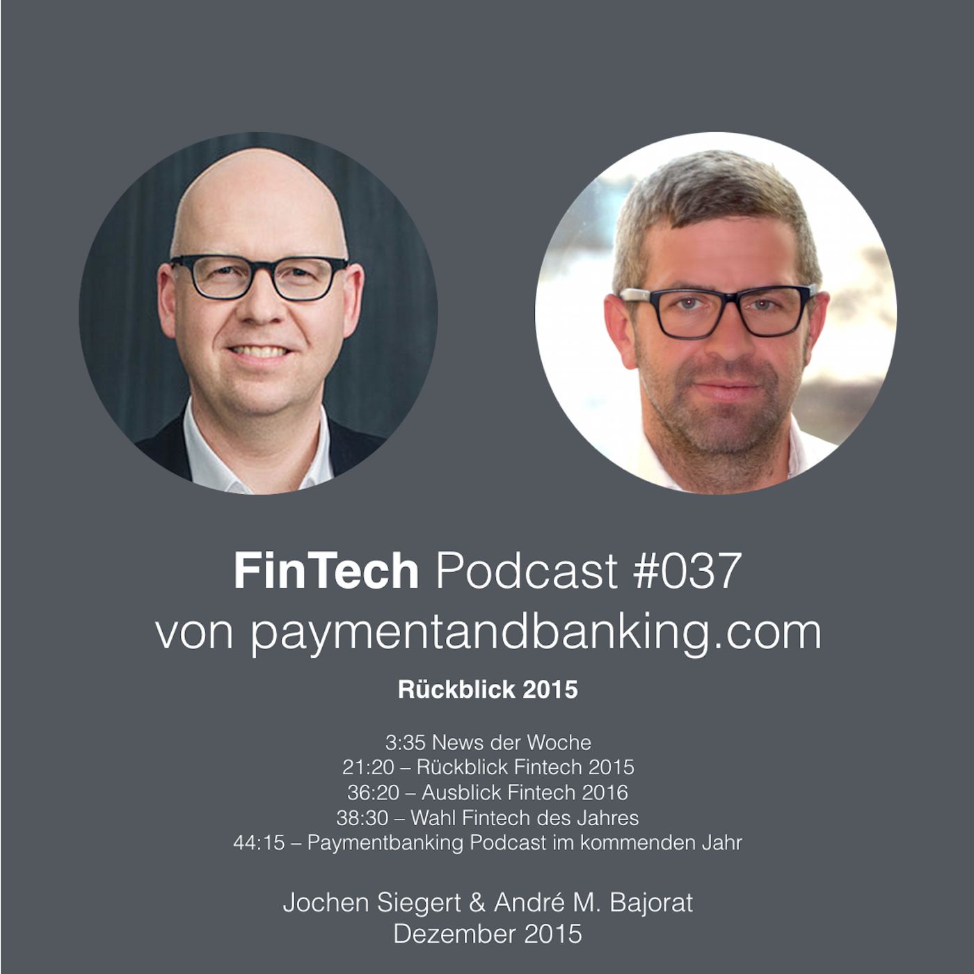 FinTech Podcast #037 – Rückblick 2015