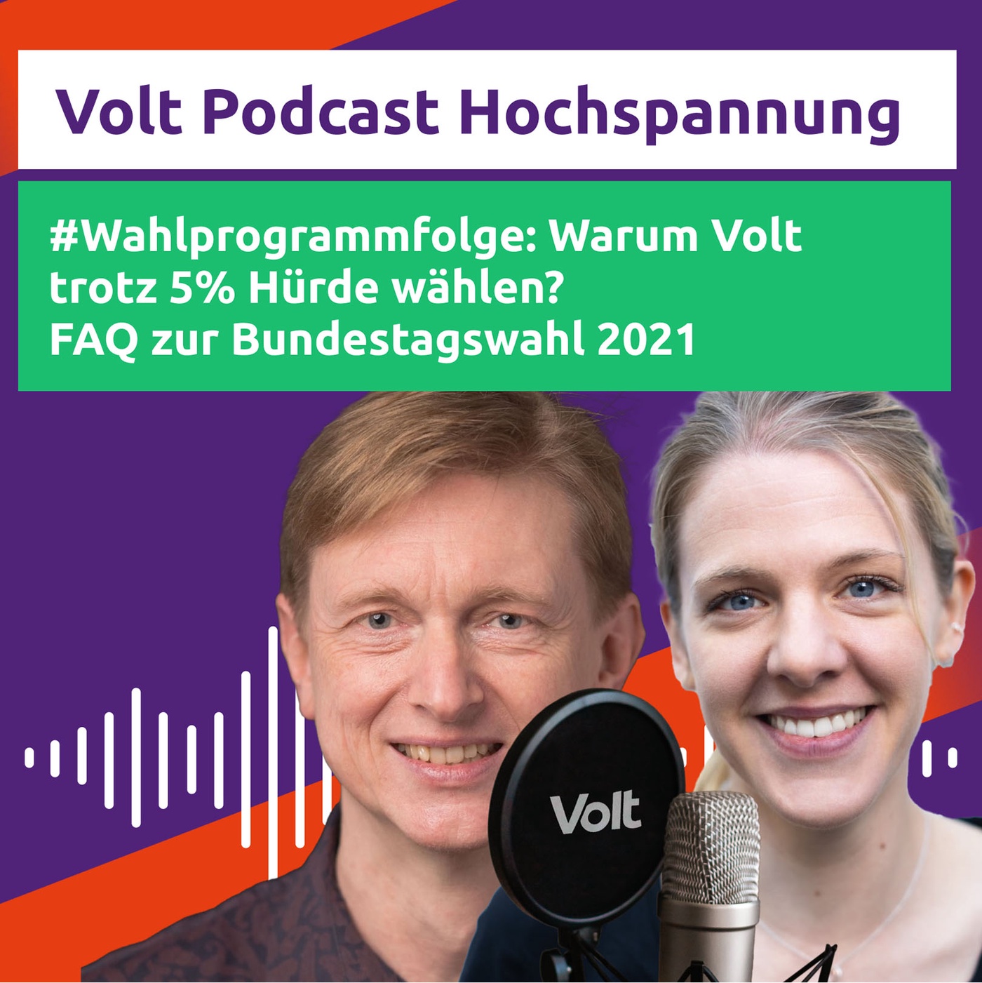Warum Volt trotz 5% Hürde wählen? FAQ zur Bundestagswahl 2021 - Hochspannung Podcast