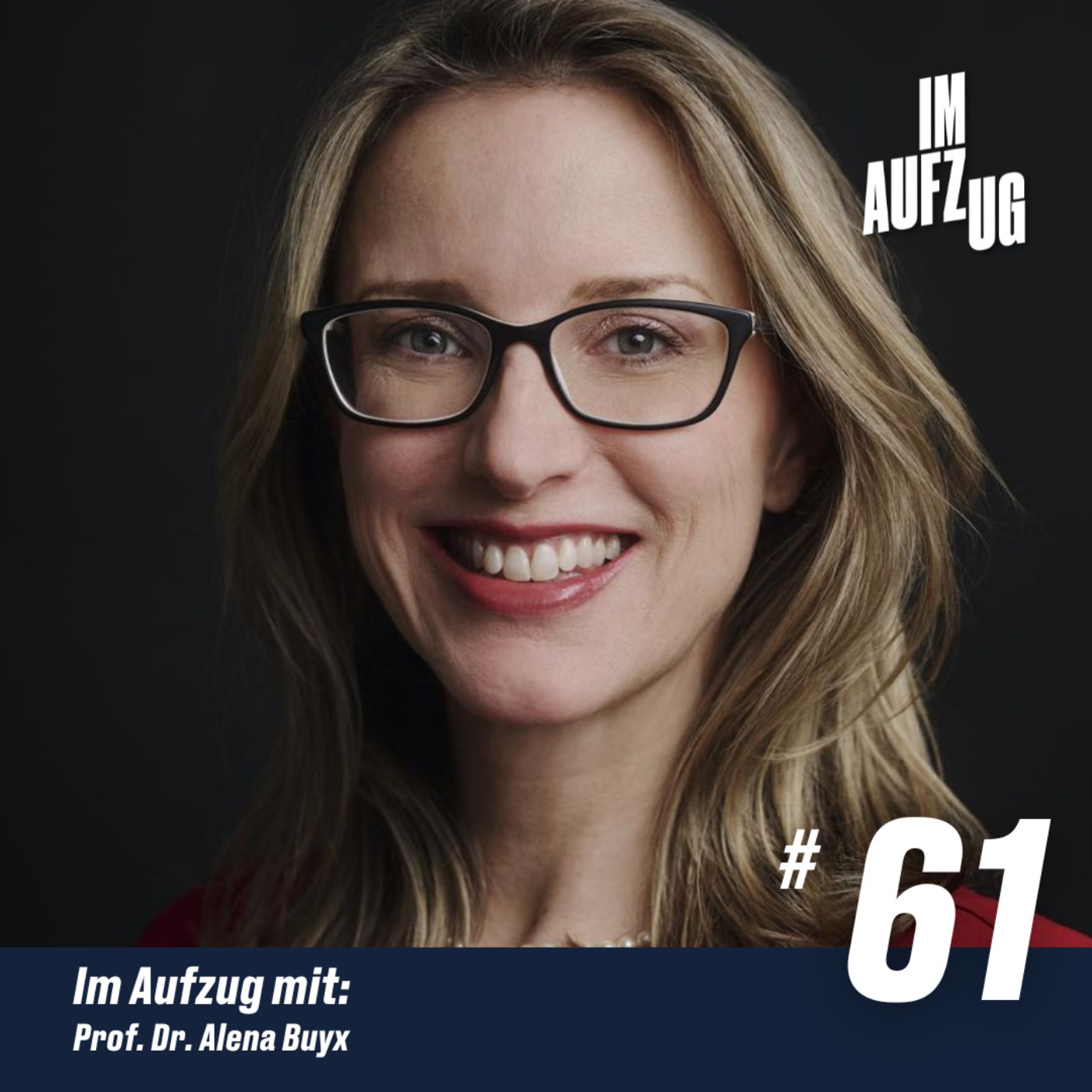 Im Aufzug mit Alena Buyx