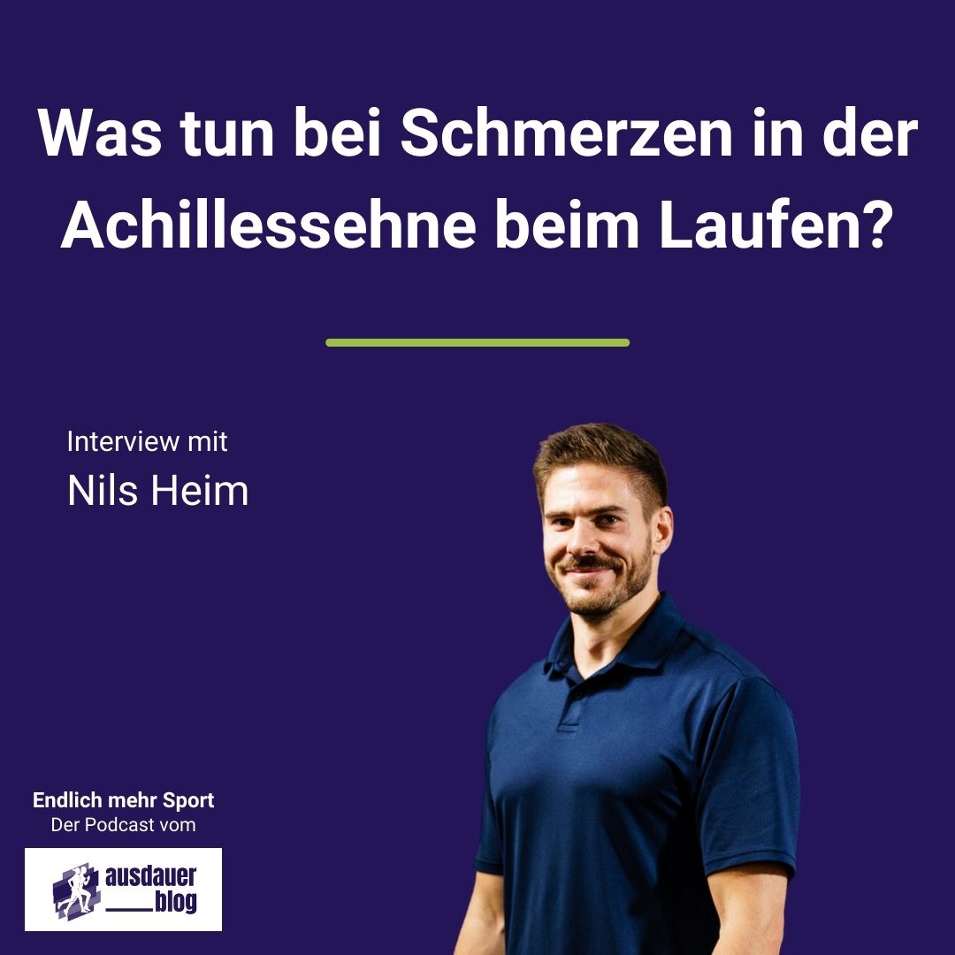 Was tun bei Schmerzen in der Achillessehne beim Laufen?