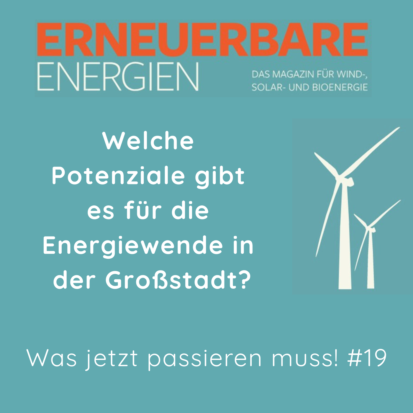 Welche Potenziale gibt es für die Energiewende in der Großstadt? 
