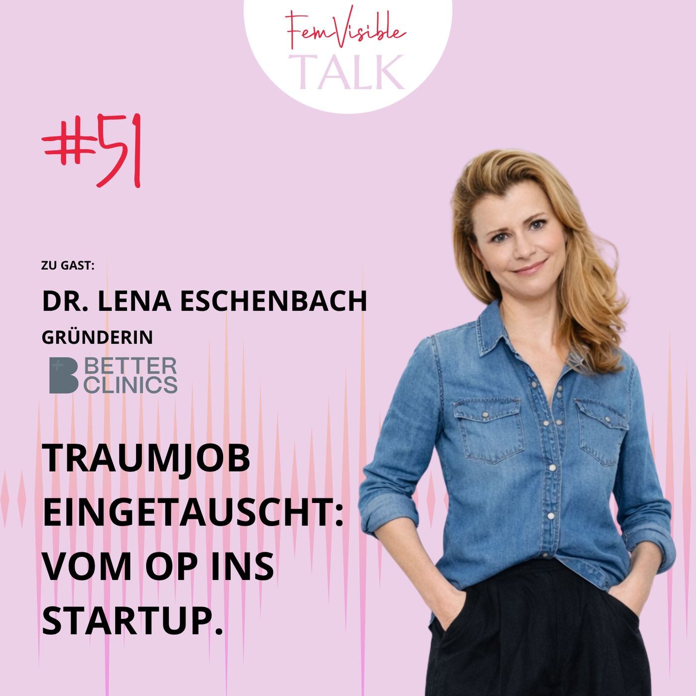 #51 Traumjob eingetauscht: Vom OP ins Startup mit Dr. Lena Eschenbach