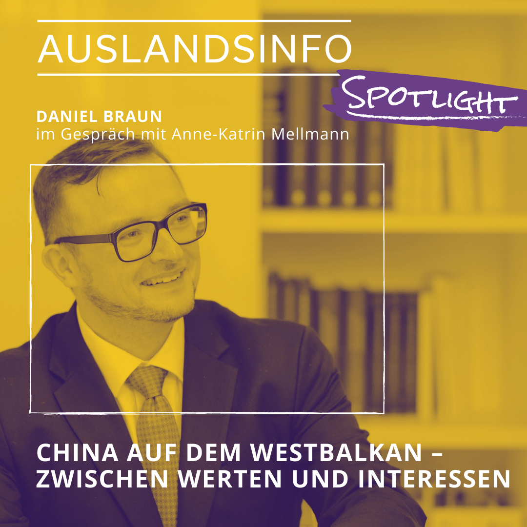 Chinas Einfluss auf dem Westbalkan - Zwischen Werten und Interessen