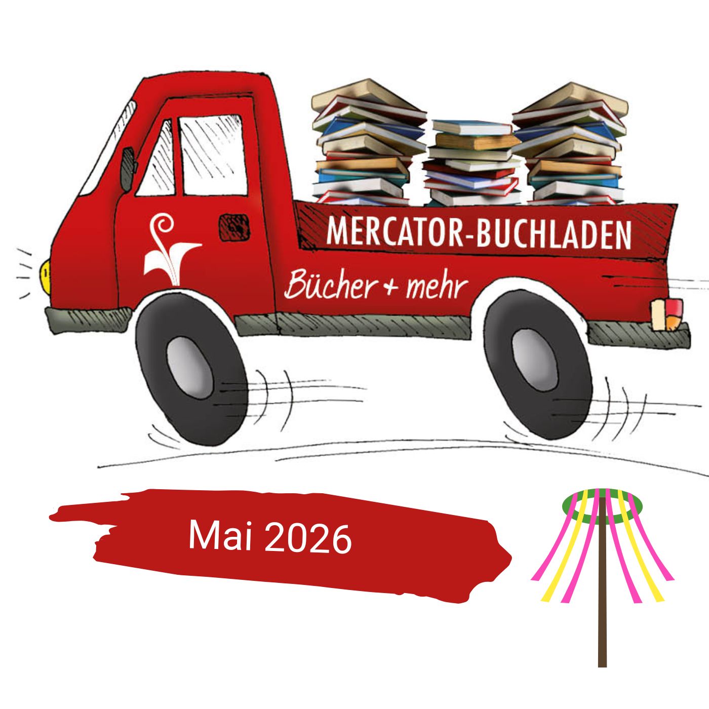 Mercator-Buchladen-Podcast im Mai 26