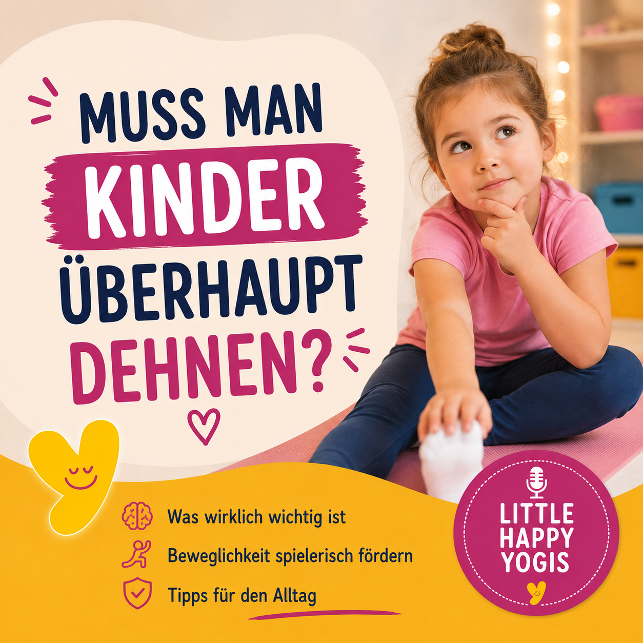 Kinder und Beweglichkeit – Muss man Kinder dehnen?