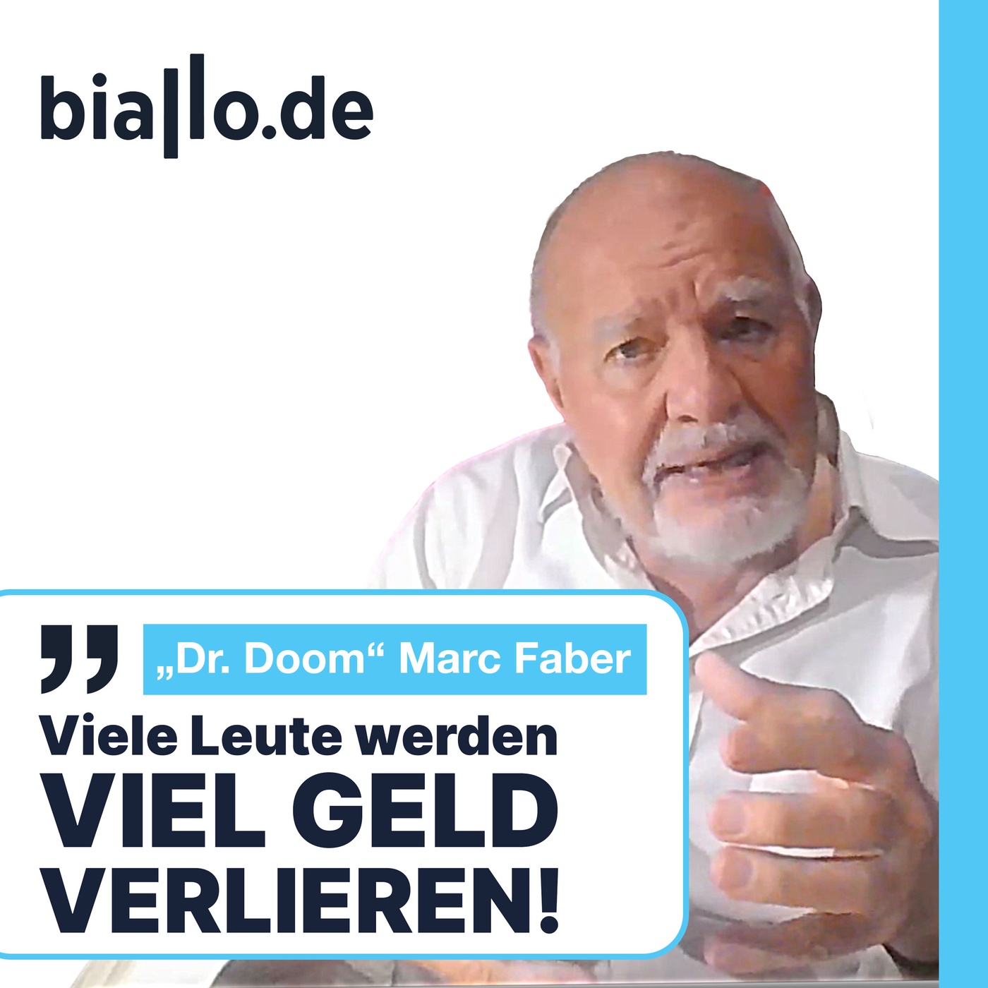 Marc Faber spricht Klartext: 