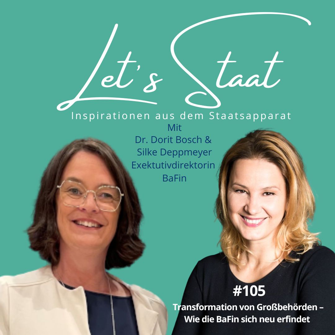 #105 Transformation von Großbehörden – Wie die BaFin sich neu erfindet