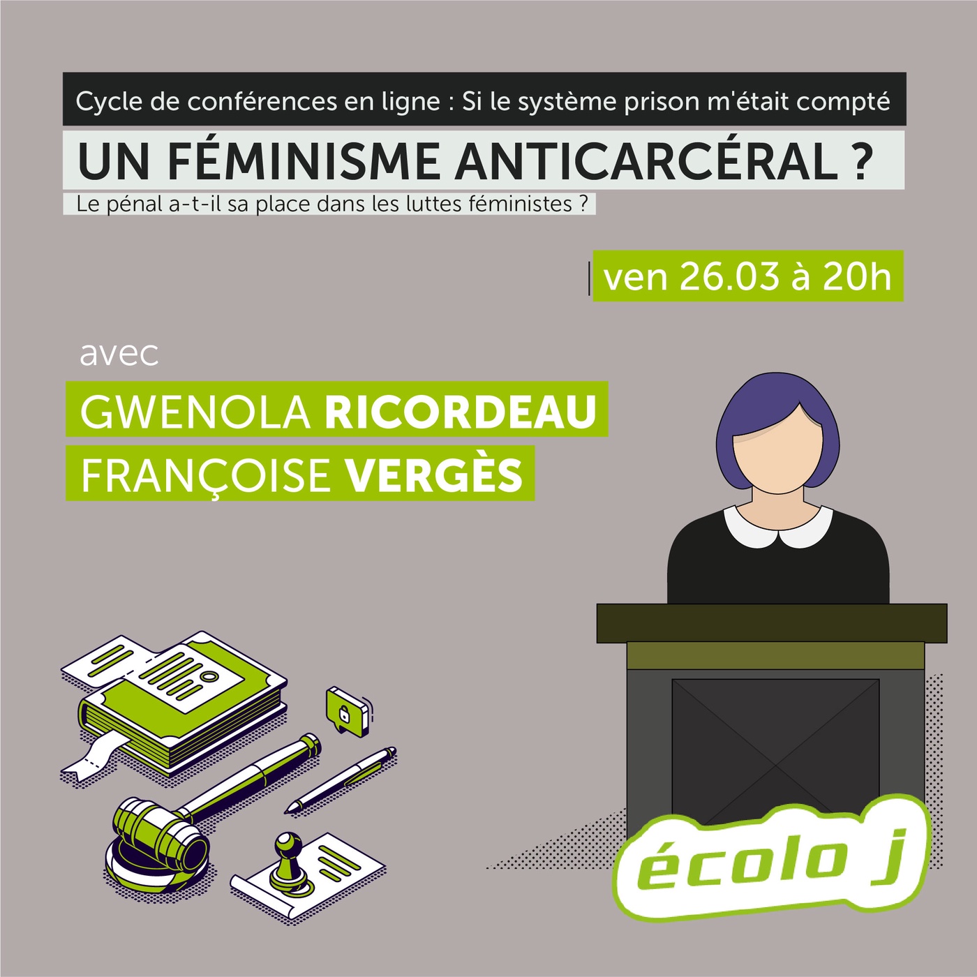 Un féminisme anti-carcéral_Discussion avec Gwenola Ricordeau et Françoise Vergès
