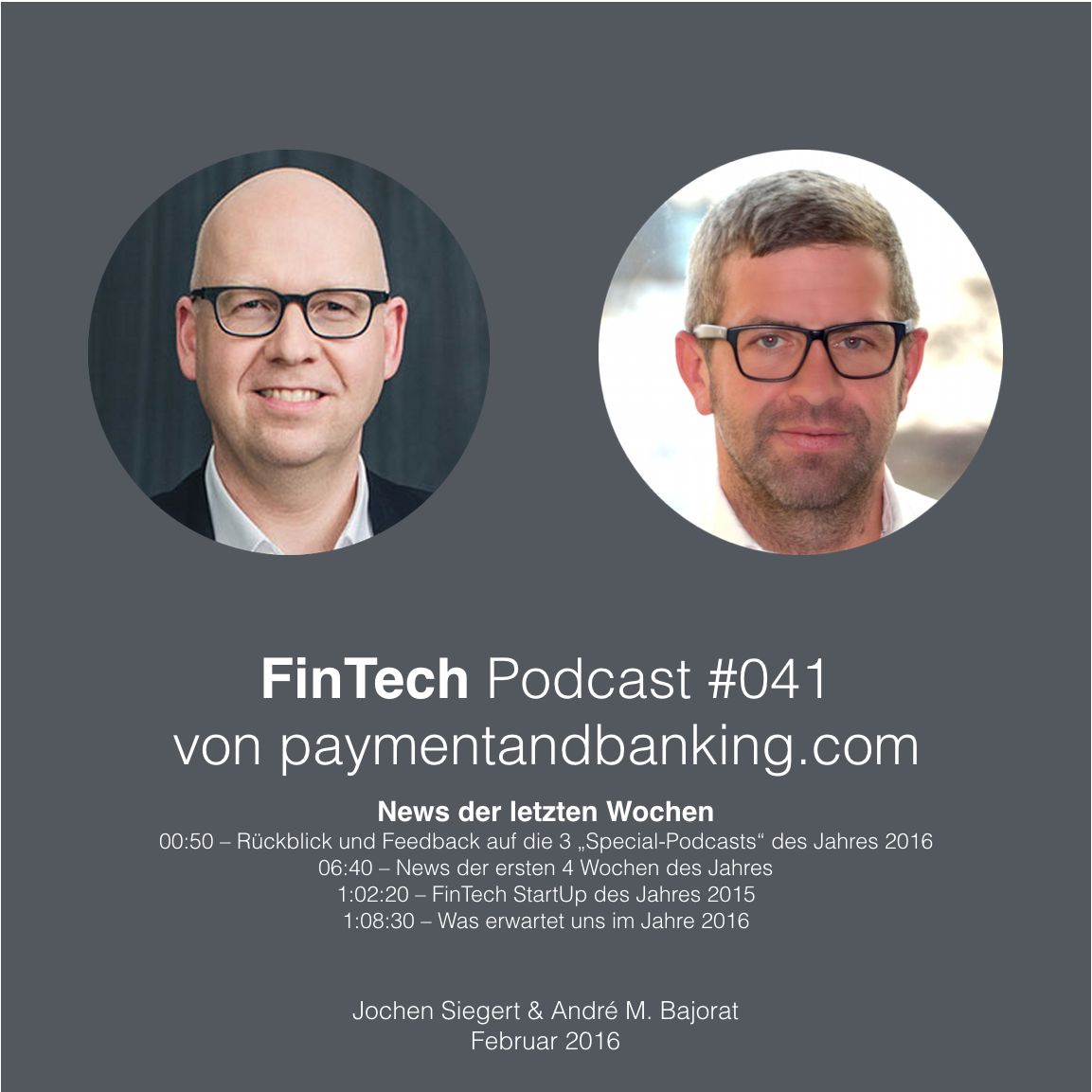 FinTech Podcast #041 – News der letzten Wochen