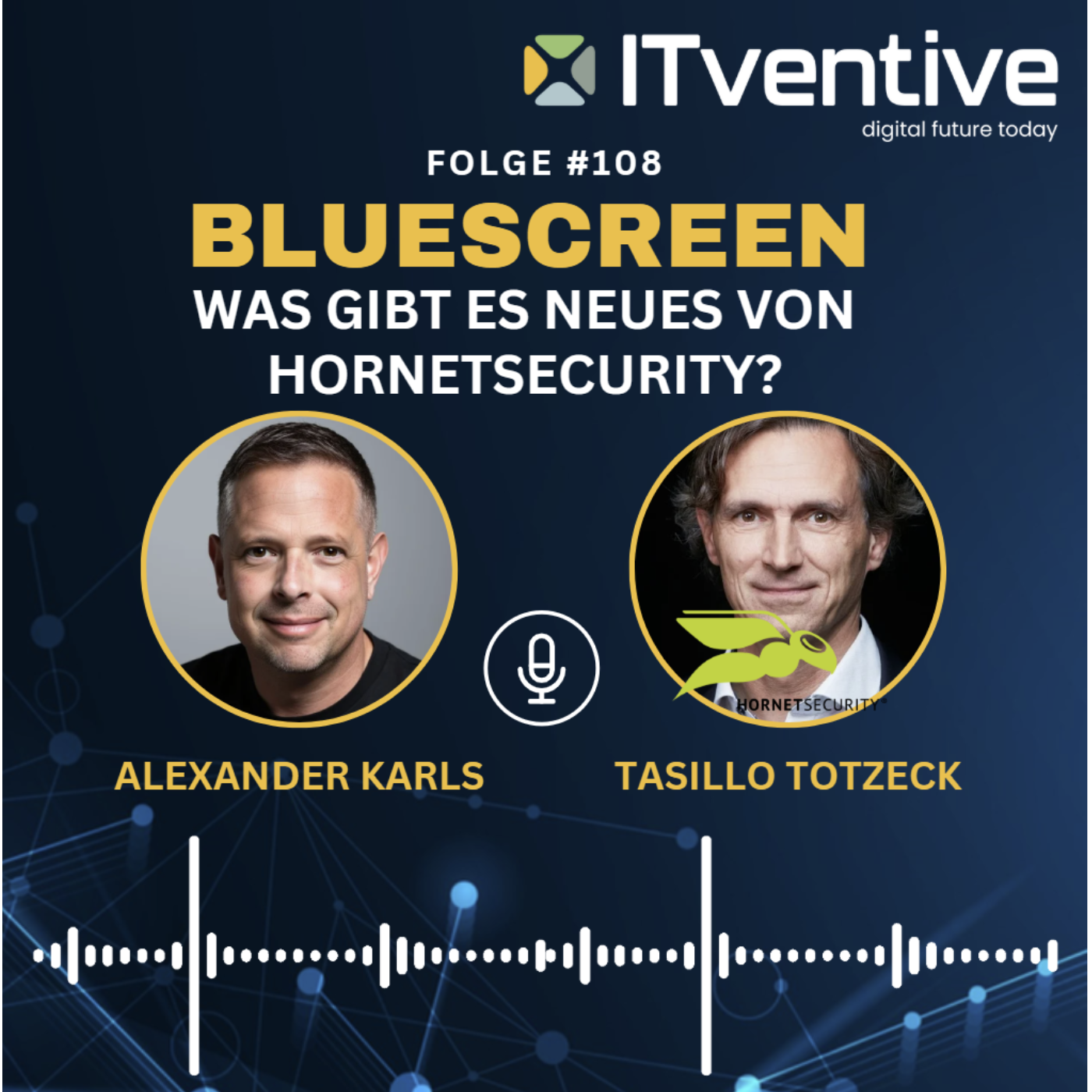 108: Was gibt es neues von Hornetsecurity (ITSA-Special), mit Tassilo Totzeck!