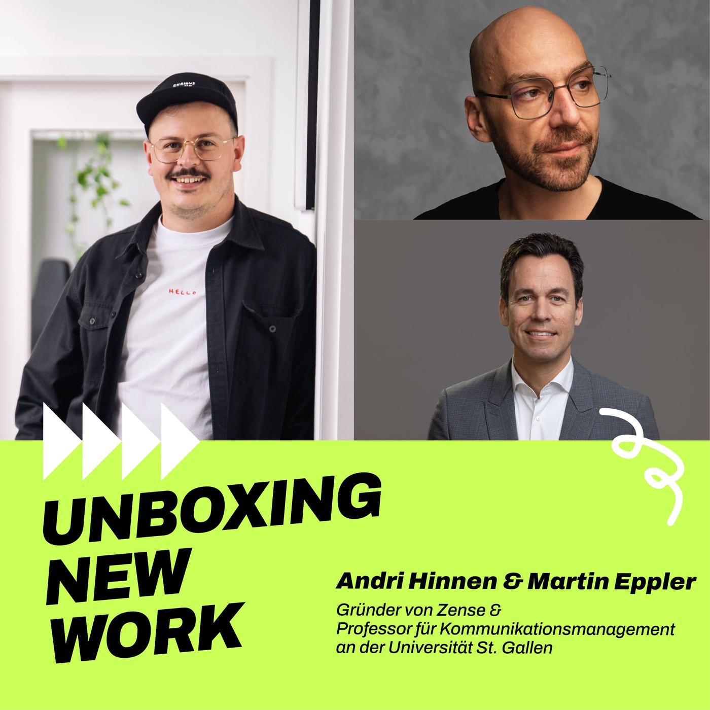 #177 Büromonster: Ein Survivalguide für den täglichen Wahnsinn am Arbeitsplatz – mit Andri Hinnen & Martin J. Eppler