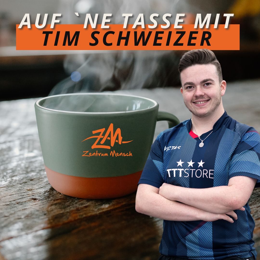 Tischtennis Profi, Tiktoker, Unternehmer: wer ist Tim Schweizer? | auf ne Tasse mit dem ZM