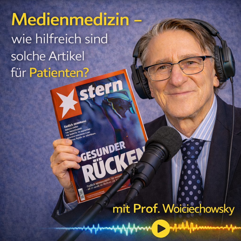 Rückenschmerzen in den Medien: Zwischen Sensation und Wissenschaft