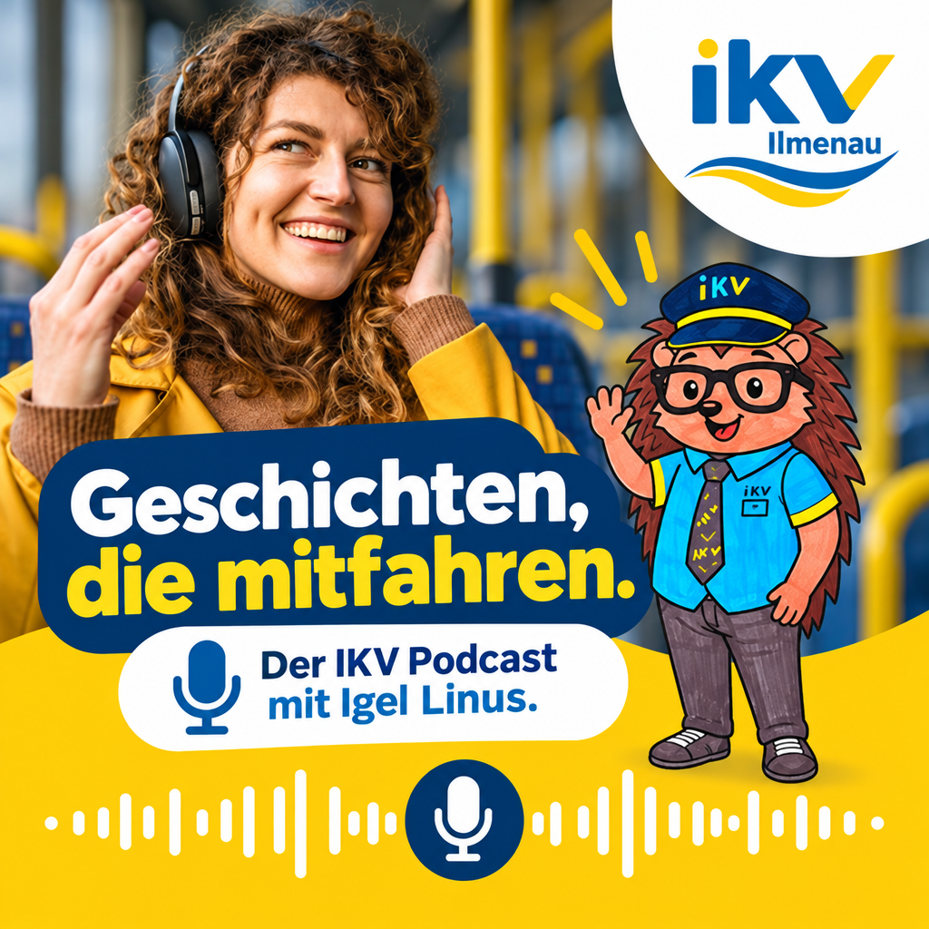 Geschichten, die mitfahren. Erzählt von eurer IKV und Igel Linus.