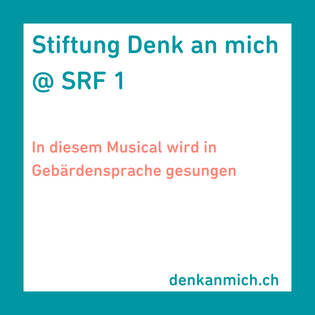 In diesem Musical wird in Gebärdensprache gesungen
