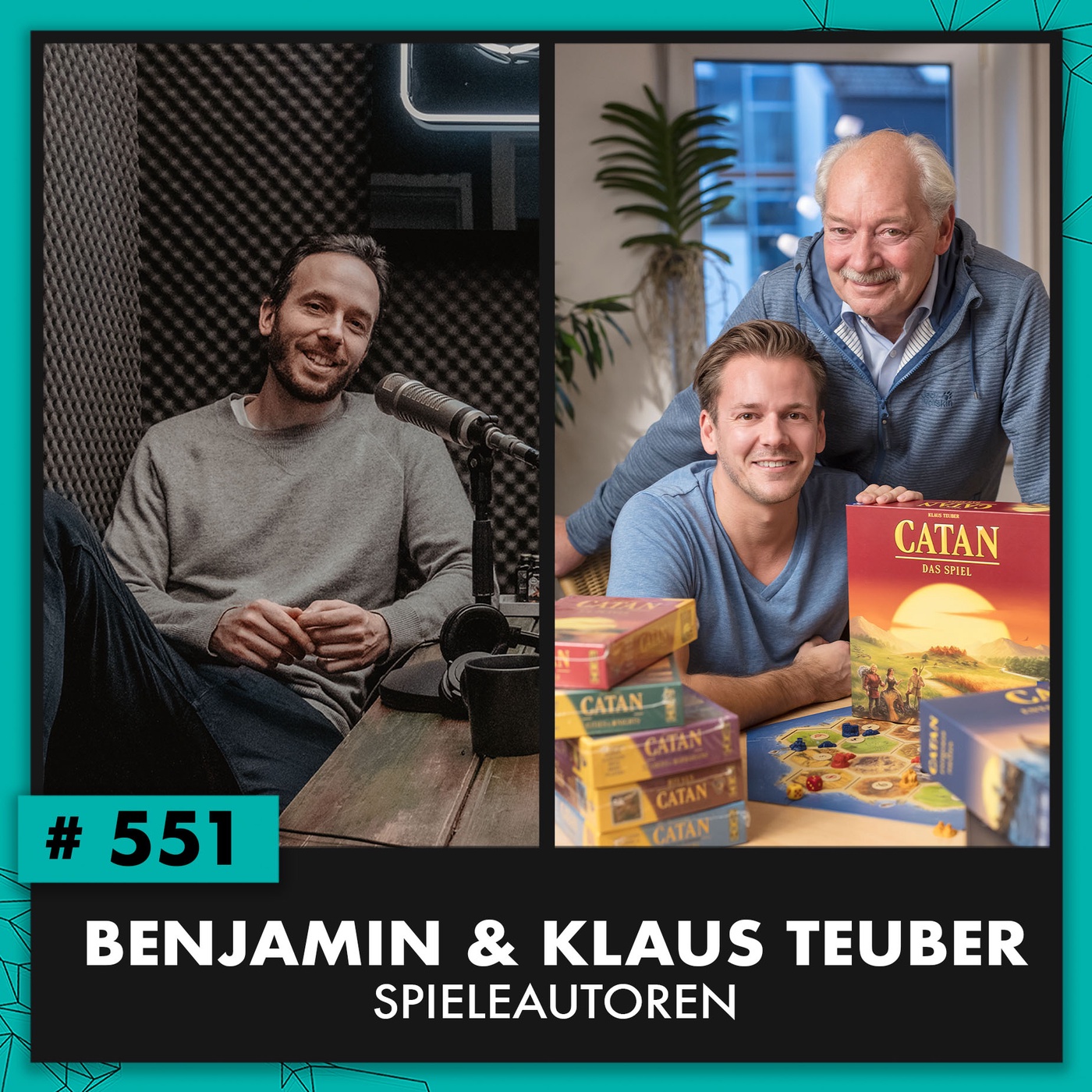 OMR #551 mit den Catan-Erfindern Klaus & Benjamin Teuber