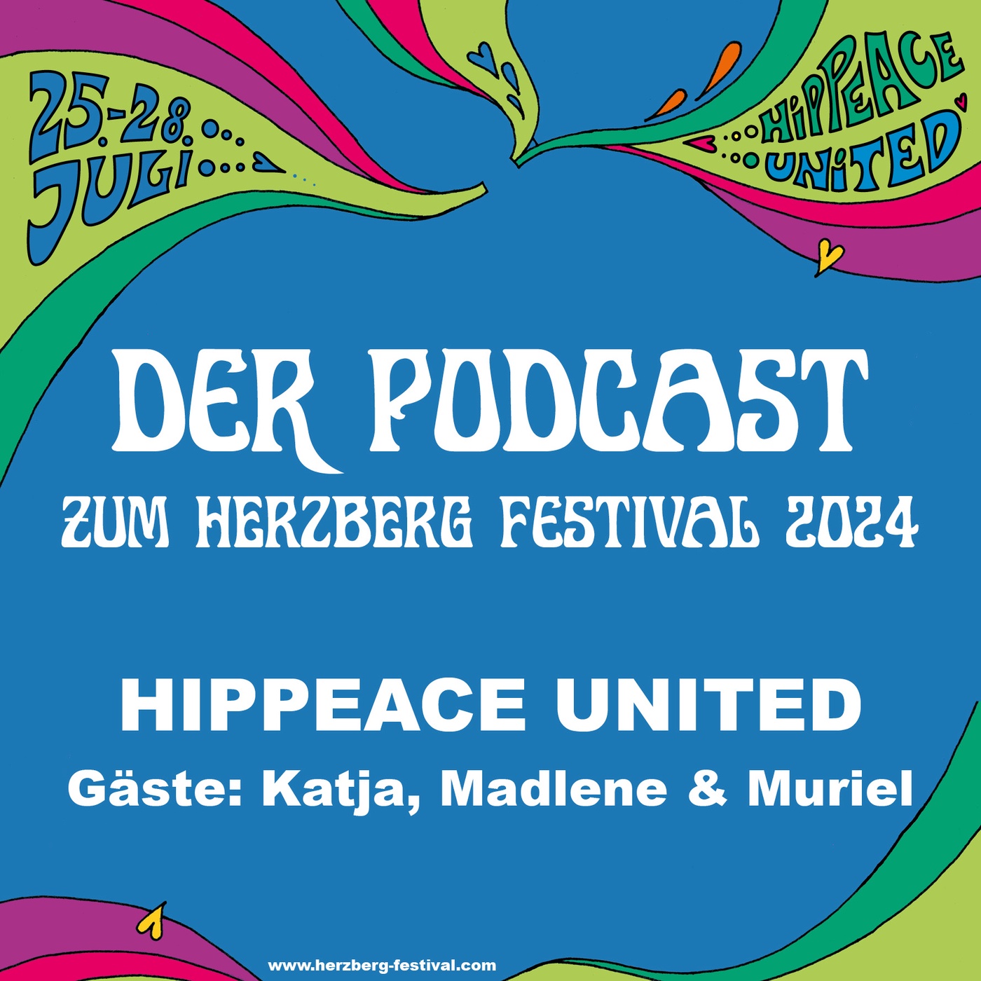 HIPPEACE UNITED mit Katja Schmirler Wortmann, Madlene Scheibelhut und Muriel Heiland