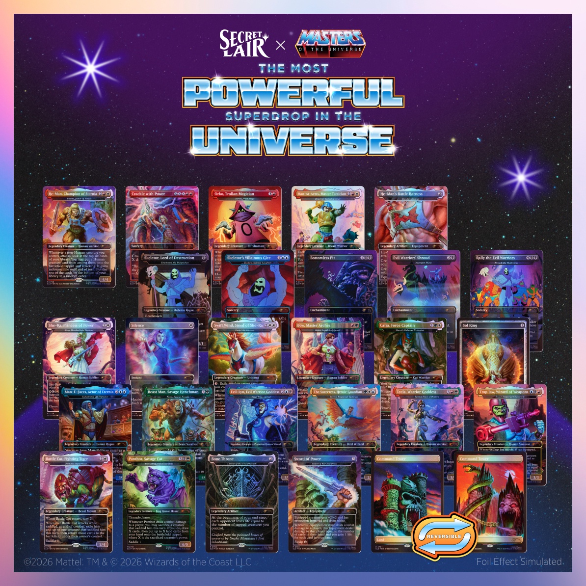 Secret Lair: Masters of the Universe