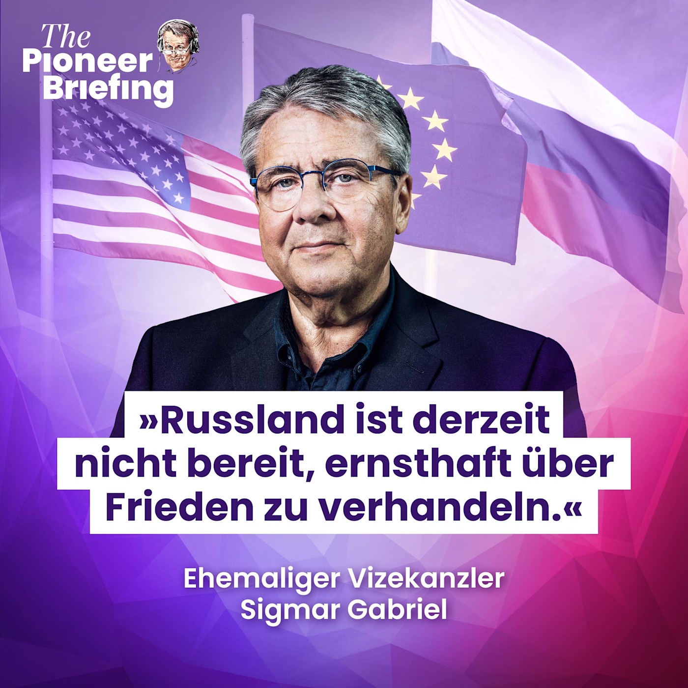 Sigmar Gabriel: „Putin ist von Sanktionen nicht beeindruckt.”