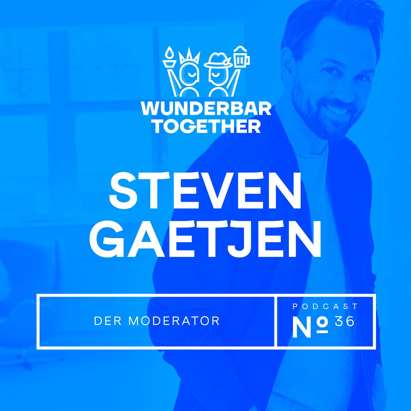 Der Moderator: Steven Gaetjen