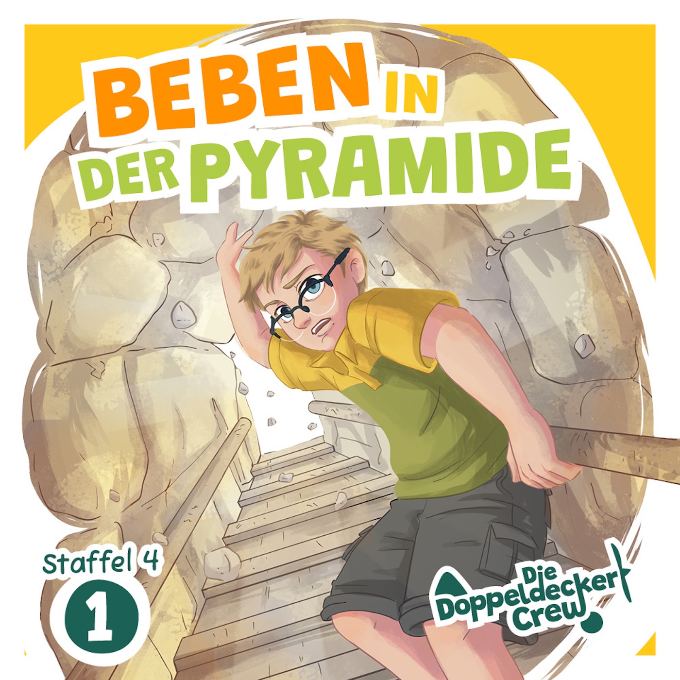 Ägypten 1: Beben in der Pyramide (3/3) | Die Doppeldecker Crew | Hörspiel für Kinder (Hörbuch)