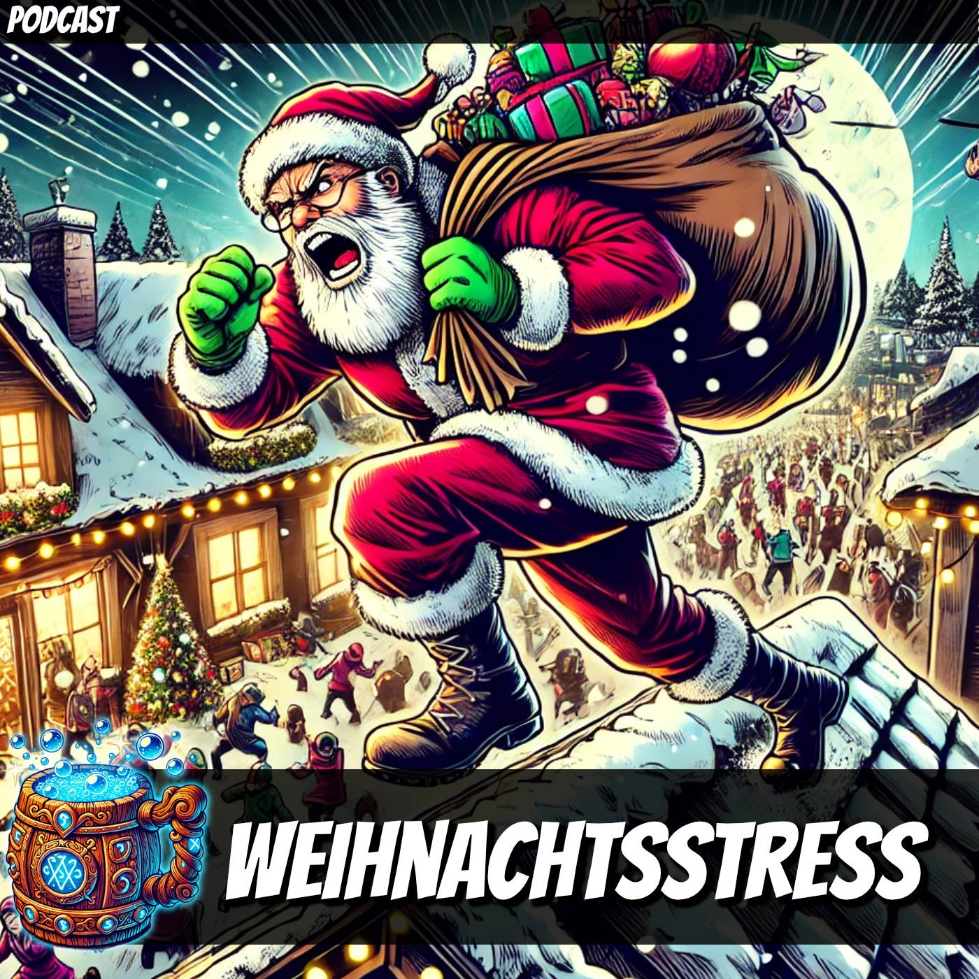 Weihnachtsstress | Manaschorle