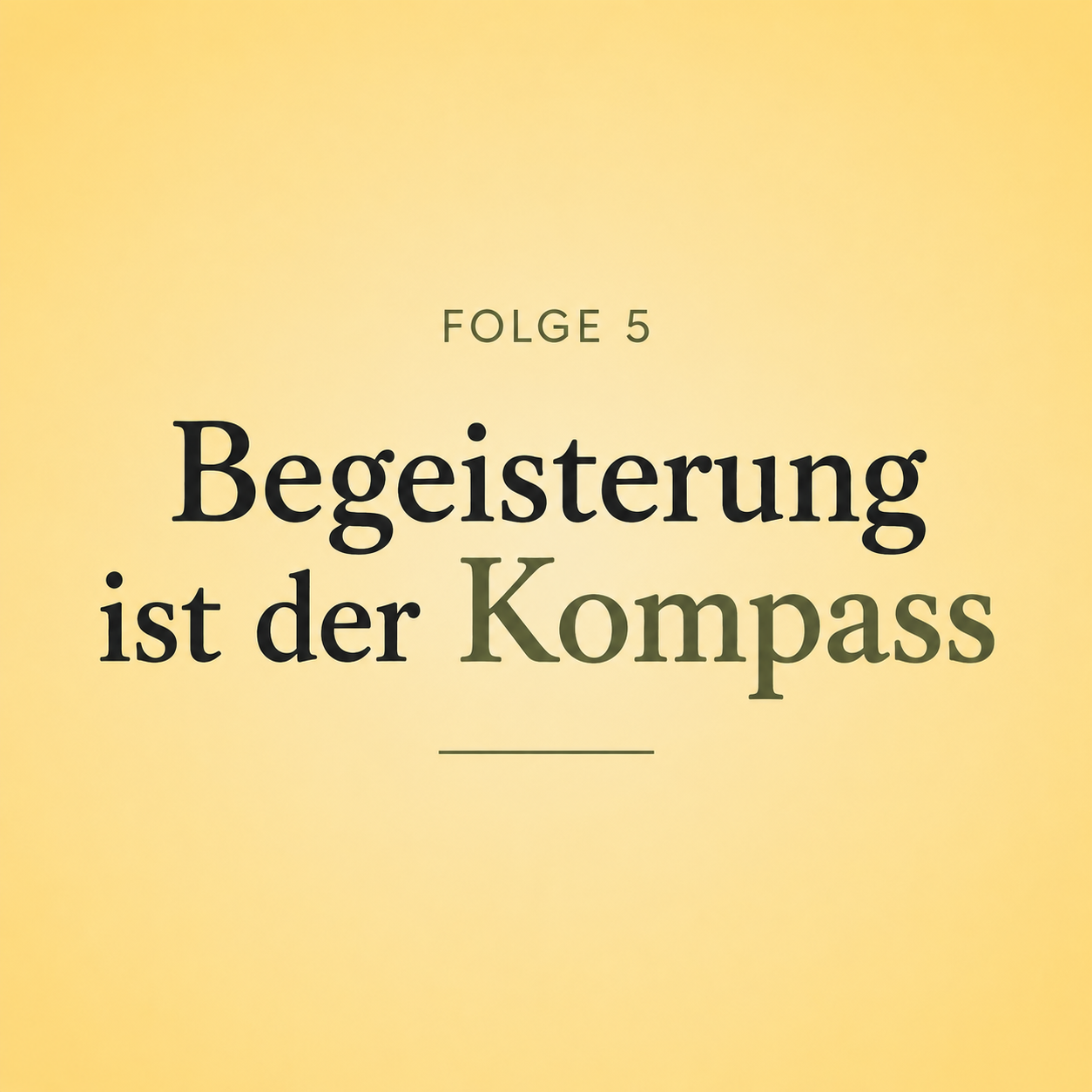 Begeisterung ist der Kompass. Mit Bauer Helmut.