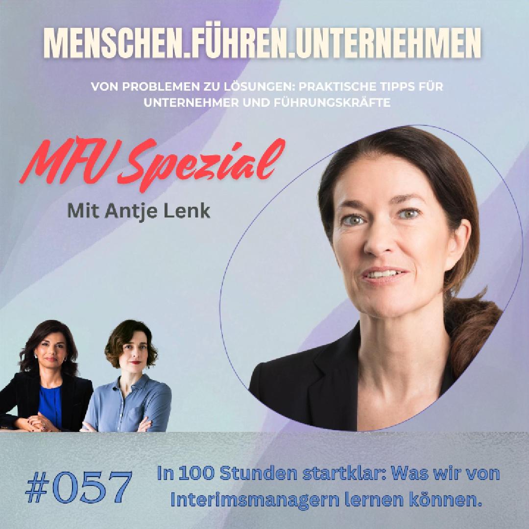 #057 I MFU Spezial: In 100 Stunden startklar: Was wir von Interimsmanagern lernen können