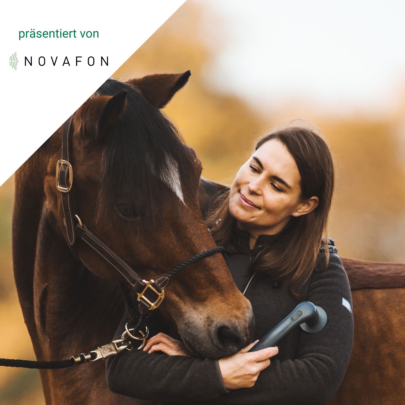 STAFFEL 3 Folge #29 – Pferdeosteopathin und Physiotherapeutin Sarah Panje im Gespräch präsentiert von NOVAFON