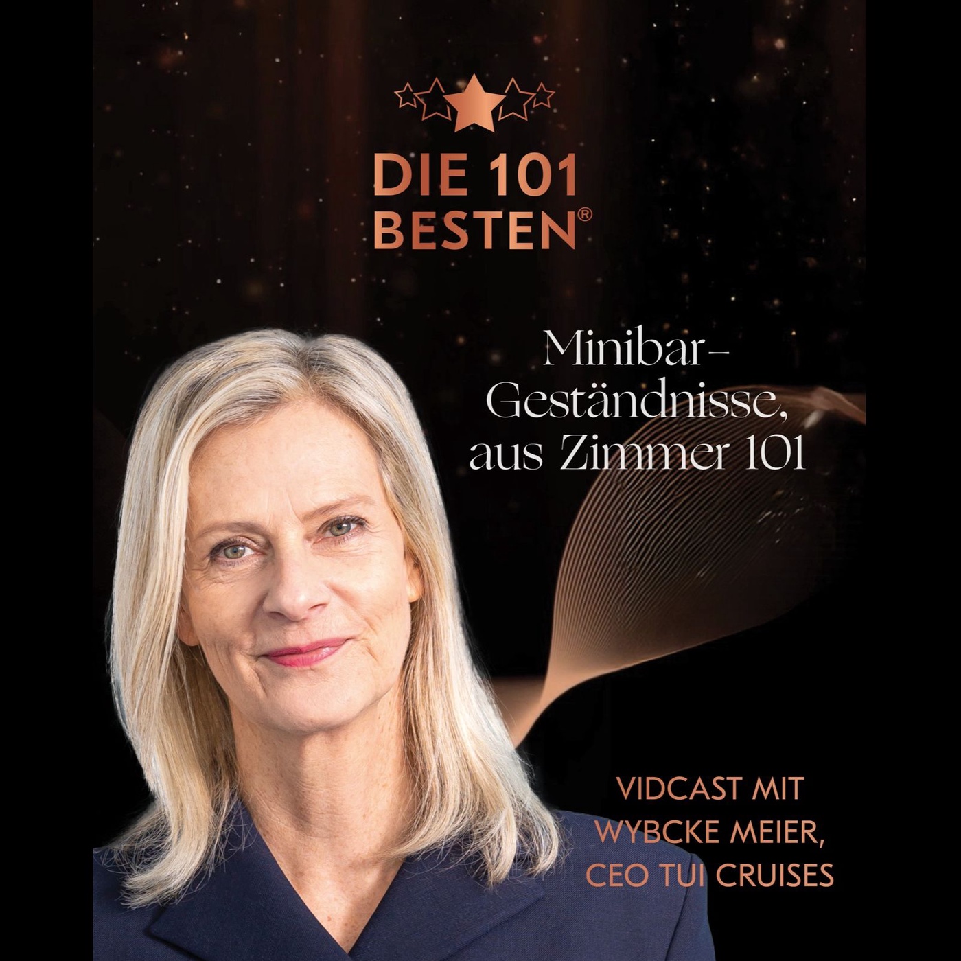 Wybcke Meier zu Gast an der „Minibar im Zimmer 101“.