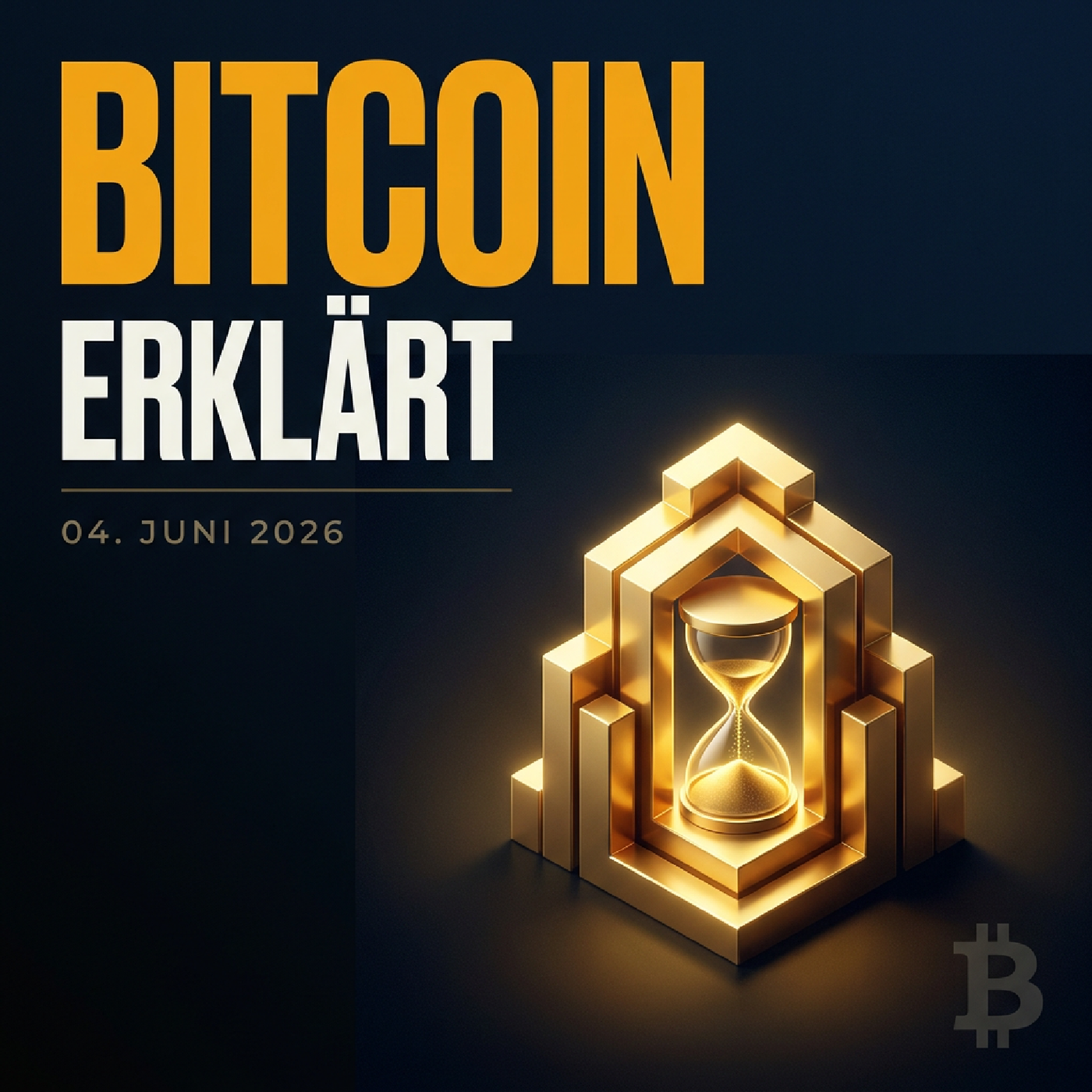 Bitcoin Erklärt · 04.06.2026 — Bitcoin als Wertspeicher: Langfristig denken