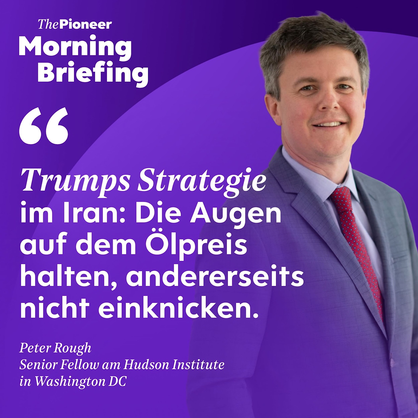 Thinktanker Peter Rough über Trumps Iranstrategie | Wahlkampfschlager Enteignung | David Bowie 