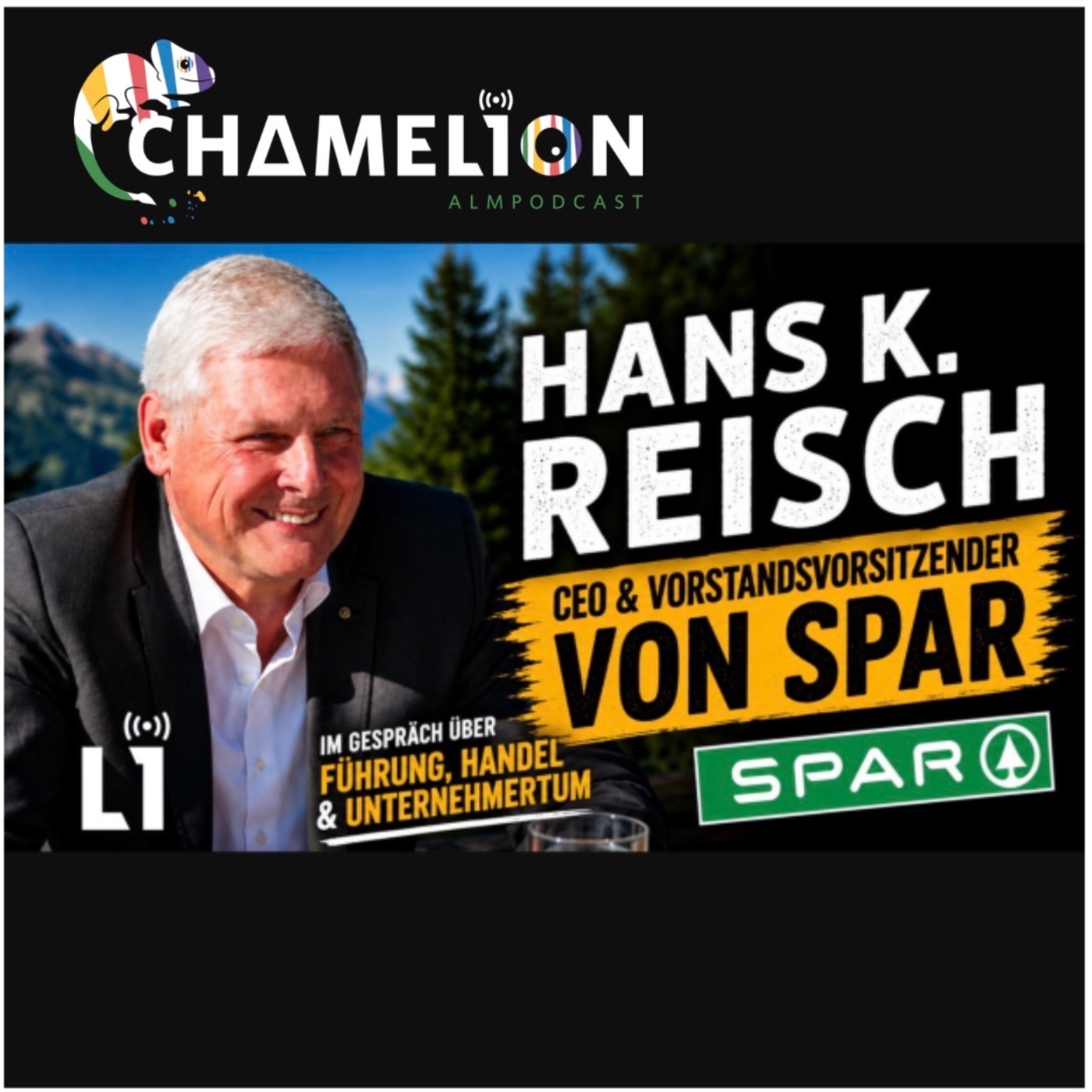 Hans Reisch – CEO von SPAR über Alltag, Familie und die Zukunft | Almpodcast #05