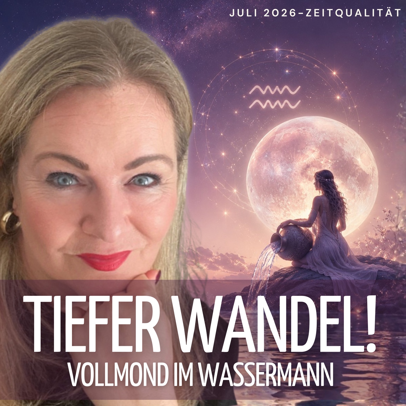 Vollmond im Wassermann 2026: Der wichtigste Vollmond des Jahres? Warum Ende Juli astrologisch so außergewöhnlich ist